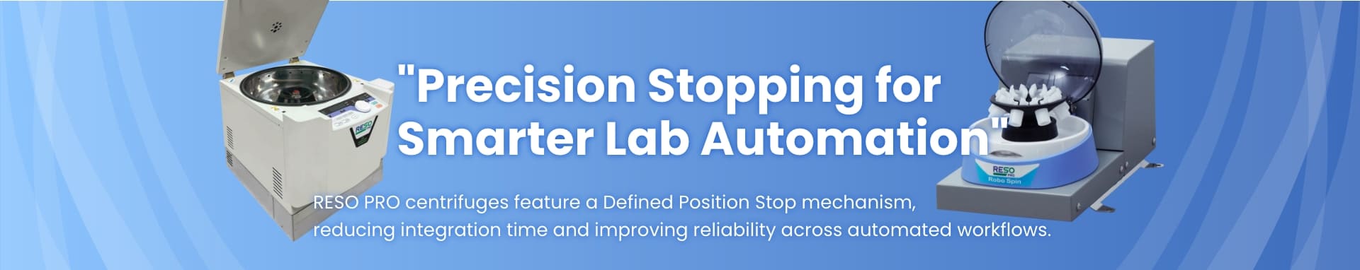 Step-Stop Mixer-Centrifuge